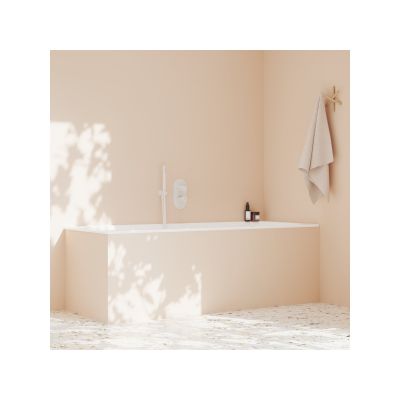 Ravak Espirit bateria wannowo-prysznicowa podtynkowa z termostatem biały mat X070249