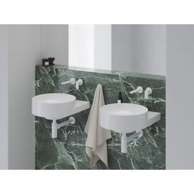 Ravak Eleganta bateria umywalkowa podtynkowa biały mat X070255