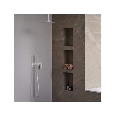 Ravak Eleganta bateria wannowo-prysznicowa podtynkowa biały mat X070263