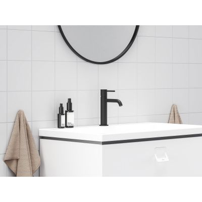 Ravak Espirit bateria umywalkowa stojąca czarna X070273