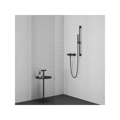 Ravak Espirit bateria prysznicowa ścienna czarna X070280