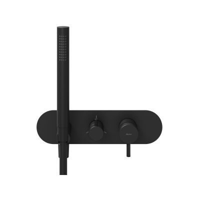 Ravak Espirit bateria wannowo-prysznicowa podtynkowa czarna X070282