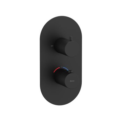 Ravak Espirit bateria wannowo-prysznicowa podtynkowa z termostatem czarna X070286