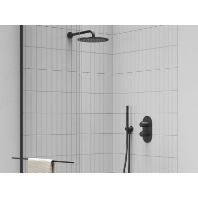 Ravak Espirit bateria wannowo-prysznicowa podtynkowa z termostatem czarna X070286