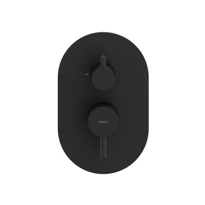 Ravak Espirit bateria wannowo-prysznicowa podtynkowa czarny mat X070288