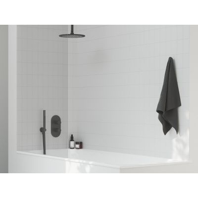 Ravak Espirit bateria wannowo-prysznicowa podtynkowa z termostatem czarny mat X070289