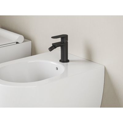 Ravak Eleganta bateria bidetowa stojąca czarny mat X070295