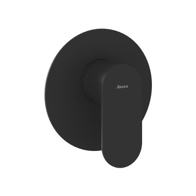 Ravak Eleganta bateria prysznicowa podtynkowa czarny mat X070299