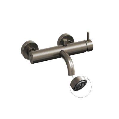 Ravak Espirit bateria wannowo-prysznicowa ścienna ES 022.20GB grafitowa X070316