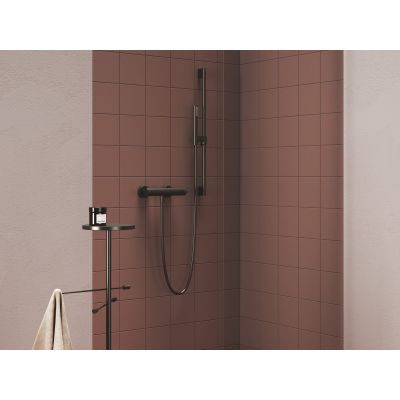 Ravak Espirit bateria prysznicowa ścienna grafitowa X070317