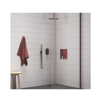 Ravak Espirit bateria wannowo-prysznicowa podtynkowa grafit szczotkowany X070325