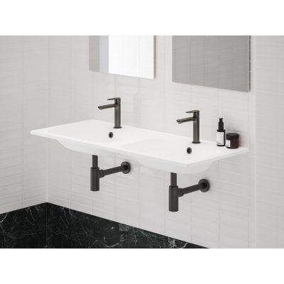 Ravak Eleganta bateria umywalkowa stojąca grafit szczotkowany X070327