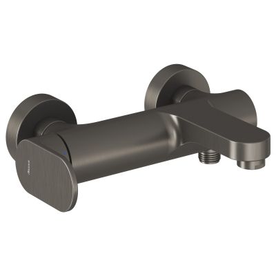 Ravak Eleganta bateria wannowo-prysznicowa ścienna grafit szczotkowany X070330