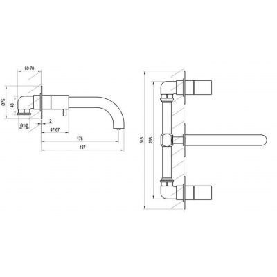 Ravak Espirit bateria wannowo-prysznicowa podtynkowa ES 021.60 GB różowe złoto X070351
