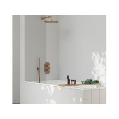 Ravak Espirit bateria wannowo-prysznicowa podtynkowa z termostatem różowe złoto szczotkowane X070363