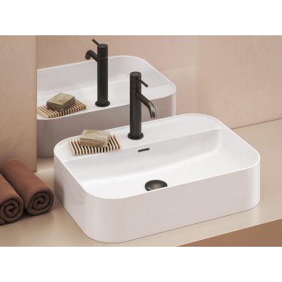 Ravak Espirit bateria umywalkowa stojąca ES 012.01 BeCool grafit szczotkowany X070397