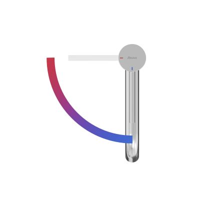 Ravak Espirit bateria umywalkowa stojąca BeCool chrom X070404