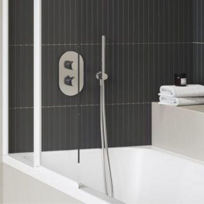 Ravak Chrome II bateria wannowo-prysznicowa podtynkowa z termostatem chrom X070455