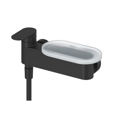 Ravak Chrome II bateria prysznicowa ścienna czarna X070464