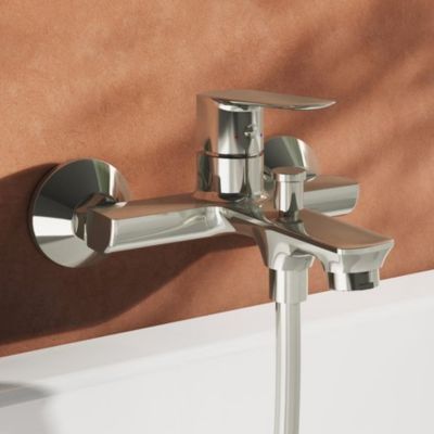 Ravak Life bateria wannowo-prysznicowa ścienna chrom X070473