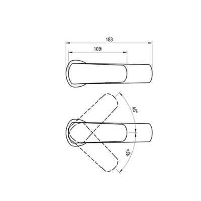 Ravak Life bateria umywalkowa stojąca czarna X070476