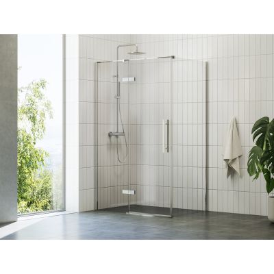 Ravak Espirit zestaw prysznicowy ścienny termostatyczny z deszczownicą chrom X070494