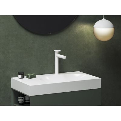 Ravak Spring bateria umywalkowa stojąca biała X070566