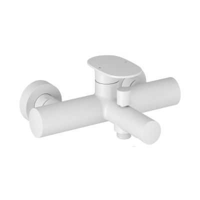 Ravak Spring bateria wannowo-prysznicowa ścienna biała X070569