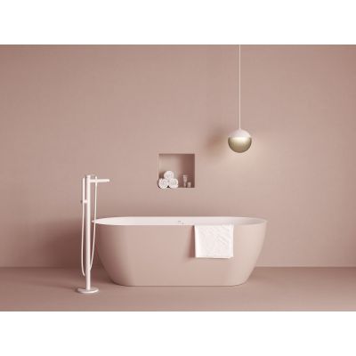 Ravak Spring bateria wannowo-prysznicowa wolnostojąca biała X070578