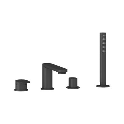 Ravak Chrome II bateria wannowo-prysznicowa nawannowa CR II 026.20BL czarna X070593