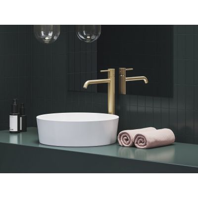 Ravak Espirit bateria umywalkowa stojąca złoty szczotkowany X070598