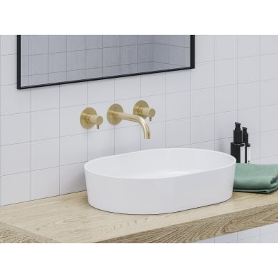 Ravak Espirit bateria umywalkowa podtynkowa złota X070600