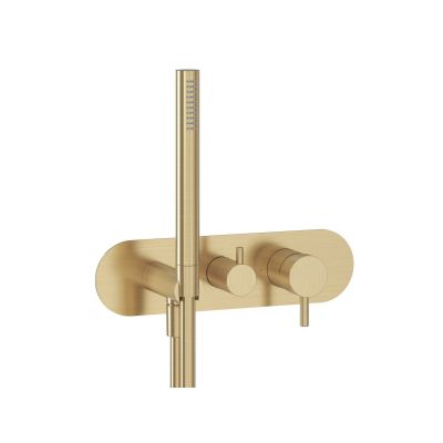 Ravak Espirit bateria wannowo-prysznicowa podtynkowa złota X070606