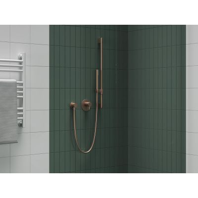 Ravak Espirit bateria prysznicowa podtynkowa ES 062.60GLB złoto szczotkowane X070609