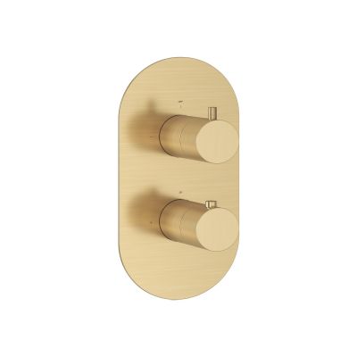 Ravak Espirit bateria wannowo-prysznicowa podtynkowa z termostatem złota X070610