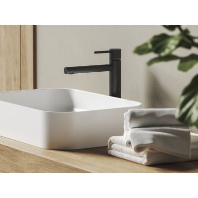 Ravak Nox bateria umywalkowa stojąca czarna X070649