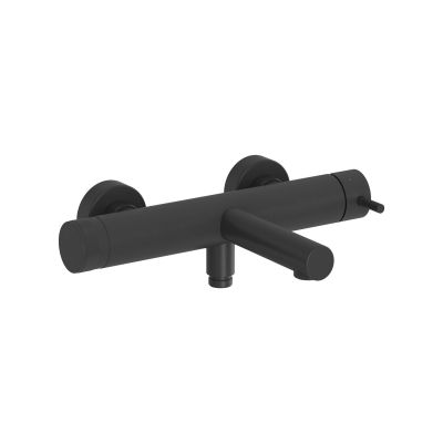 Ravak Nox bateria wannowo-prysznicowa ścienna czarna X070650