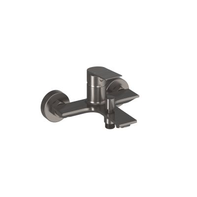 Ravak Plan bateria wannowo-prysznicowa ścienna grafit szczotkowany X070654