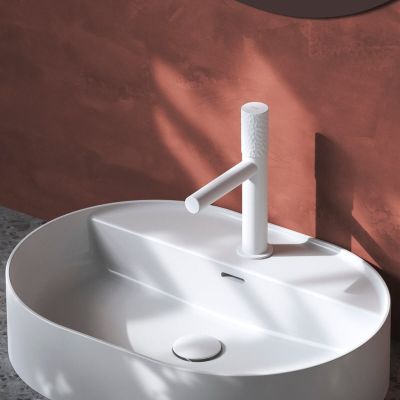 Ravak Revers bateria umywalkowa stojąca RV 012A.10WHM Craft biały mat X070755