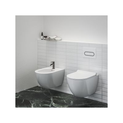 Ravak Uni Chrome bidet wiszący biały X01517
