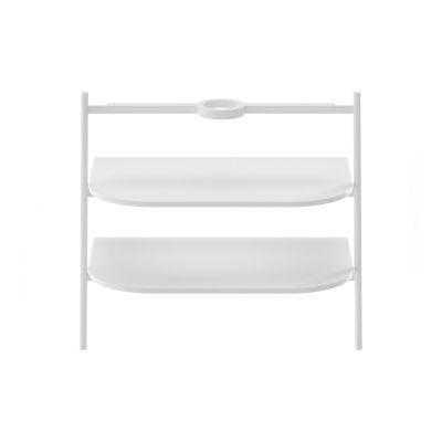 Ravak Yard szafka podumywalkowa 86,8x49,5x76,5 cm stojąca otwarta z półkami CS YARD 800 biały mat D80000E006