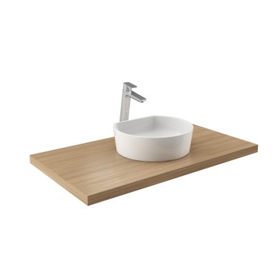 Ravak blat podumywalkowy 100 cm I prosty dąb X000000843