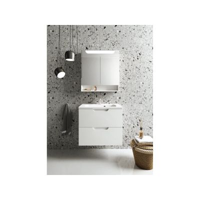 Ravak Classic II szafka 60x14x76 cm z lustrem biała X000001469