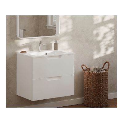 Ravak SD Classic II szafka 70 cm podumywalkowa wisząca biały połysk X000001478