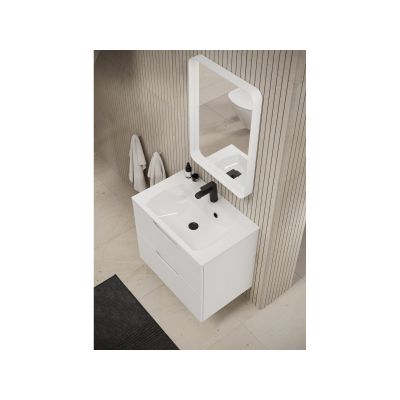 Ravak SD Classic II szafka 70 cm podumywalkowa wisząca biały połysk X000001478