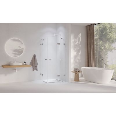 Ravak Luna lustro 70x70 cm okrągłe z oświetleniem X000001579