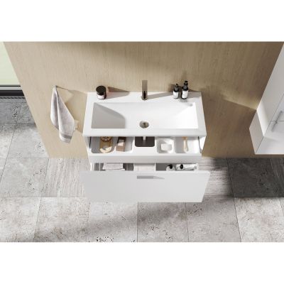 Ravak Clear II szafka 80x38x40 cm podumywalkowa wisząca biała X000001642