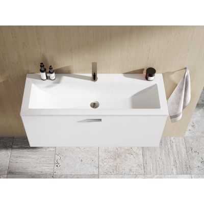 Ravak Clear II szafka 100x38x40 cm podumywalkowa wisząca biała X000001643