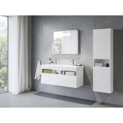 Ravak Natural szafka 45x26x160 cm wisząca słupek boczny biały X000001789