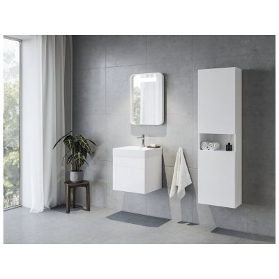 Ravak Natural szafka 45x26x160 cm wisząca słupek boczny biały X000001789